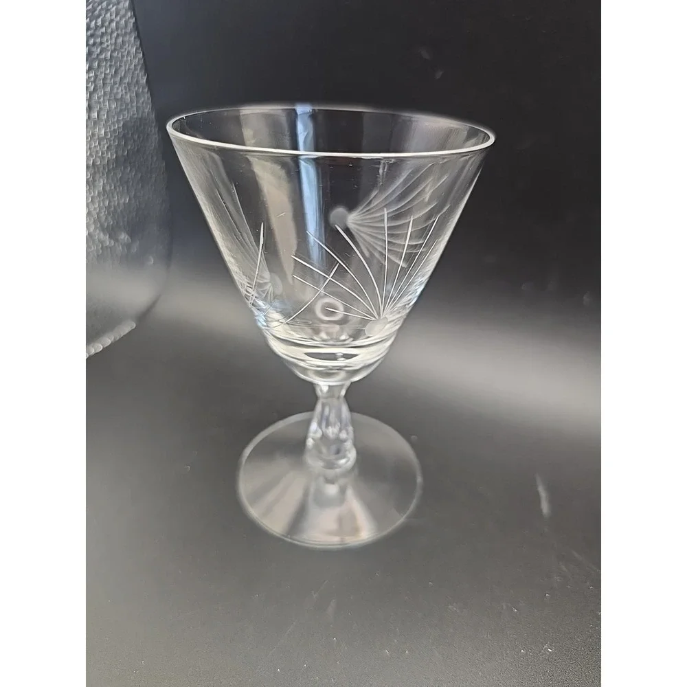 5  FOSTORIA Mid-Century PINE Pattern 4 3/8